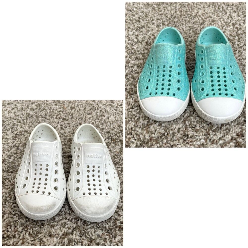 Size 5 / Toddler Girl Native Shoes Bundle